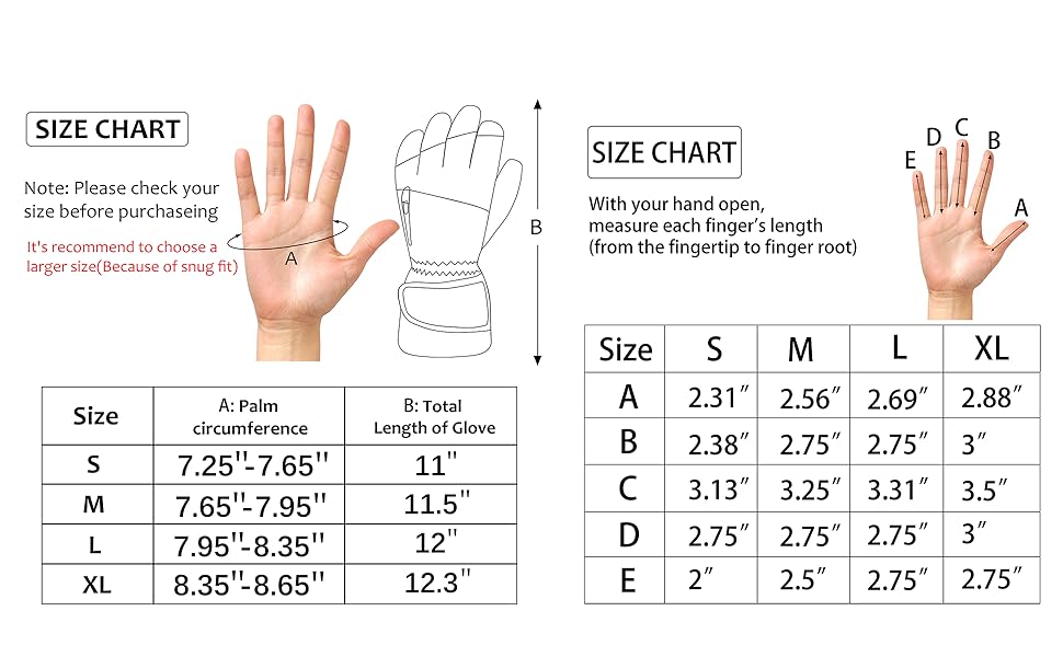 winter snowboard gloves