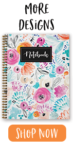 softcover, spiral notebook, 8.5" x 11"