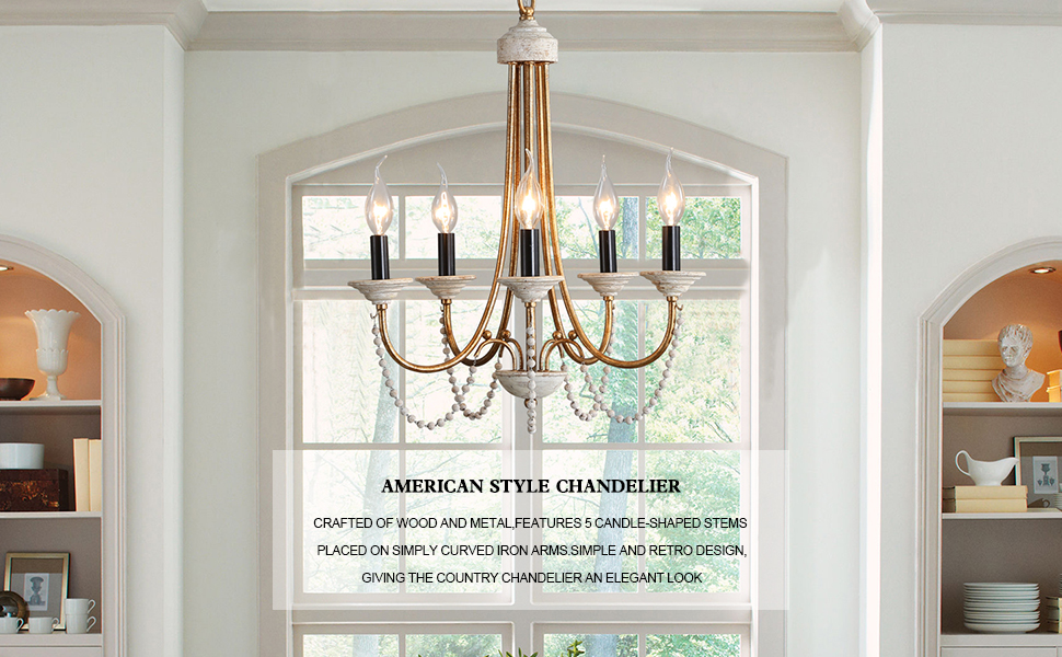 farmhouse chandelier