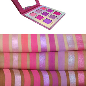 Pink eyeshadow palette
