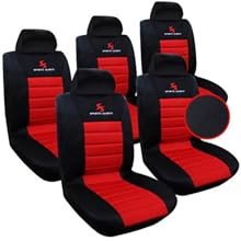 WOLTU 1pcs Coprisedile Anteriore Singolo Universale Auto Seat Cover Protege Sedile 15 6