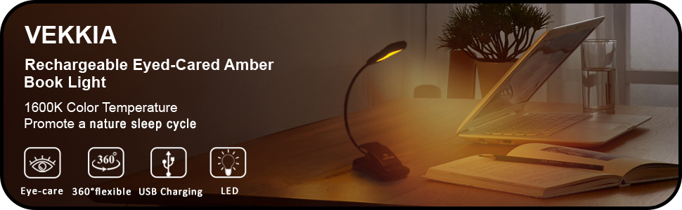 Vekkia book light
