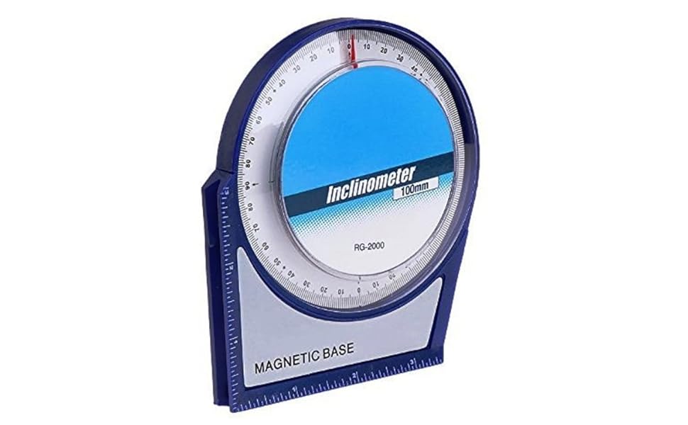 Boosty Inclinometer Protractor Tilt Level Meter Angle Finder Clinometer