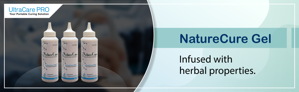 UltraCare PRO NatureCure Ultrasound Gel - Pack of 3 bottles