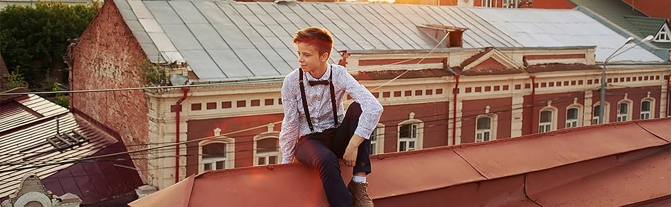 Consumable Depot Strong Colour Suspenders Y-Again | Adjustable and Elastic | 10 Suspender For Teens