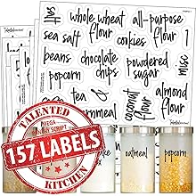 MEGA Script Pantry Labels in White