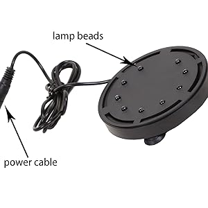 Amazon | LONDAFISH水槽ライト 水族館エアストーン 気泡ライト 水族館