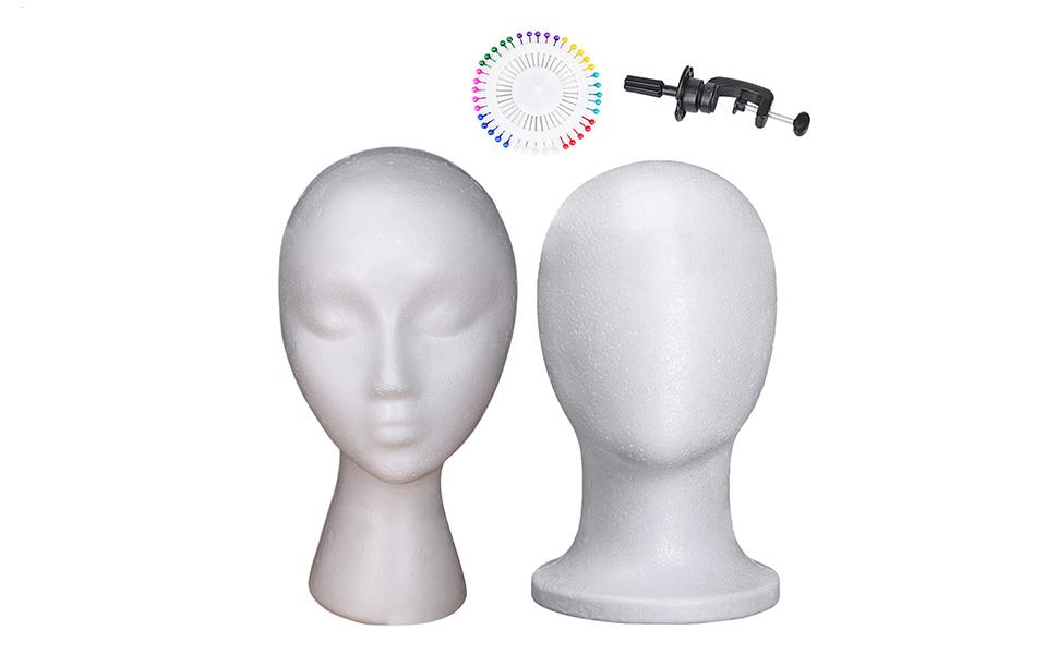 Foam Mannequin Head for Wigs