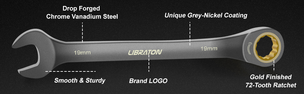 Details des Kombischlüssels