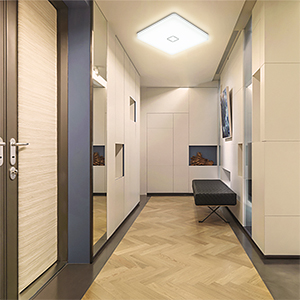 Öuesen 24W Wasserdichte LED Deckenleuchte Moderne ultradünne