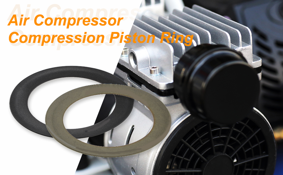 sourcing map Air Compressor Compression Piston Ring Replacement Part 67