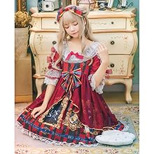 Amazon.co.jp: ロリータ ワンピース 半袖 ゴスロリ ゴシック