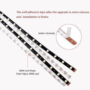 Car Underbody Light Strip exterior front grille rear trunk, vehicle body under car body interior