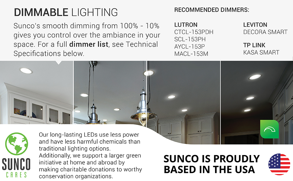 6 Inch Slim LED Downlight Integrated Junction Box Recessed IC Rated Retrofit ETL & Energy Star 