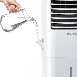 Pro Breeze Climatizador Evaporativo Portátil 10L con 4 Modos de ...