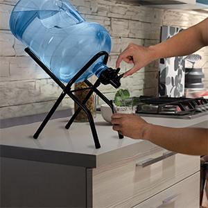 Brio Water Black Stand Dispenser Valve Spigot Kitchen