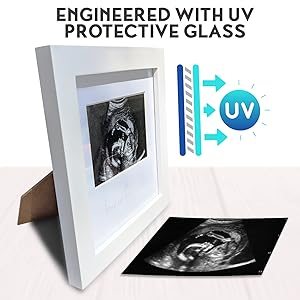 sonogram frame baby mother pregnant shower ultrasound grandmother parent newborn gift trimester