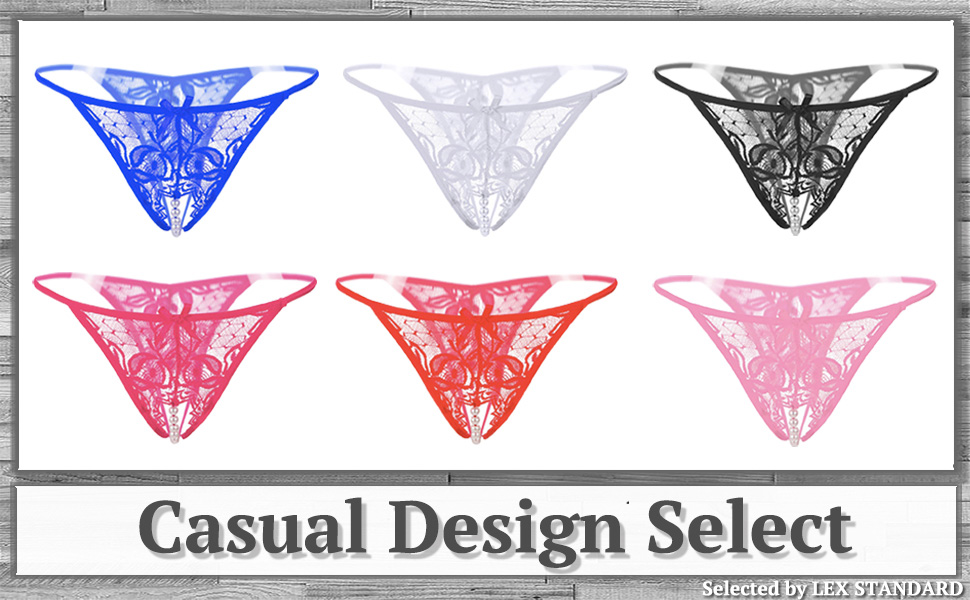 ショーツ　2枚ぽーチ付き Amazon.co.jp: LEX STANDARD(レックス スタンダード) Tバック