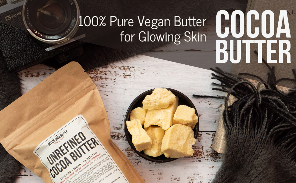 Cocoa Butter by Better Shea Butter Smells like delicious chocolate