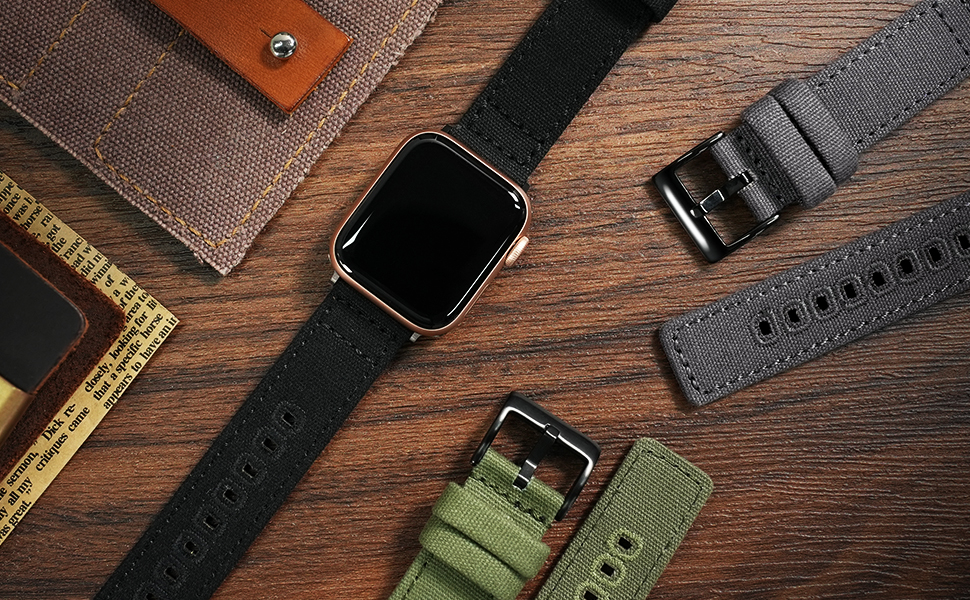 Ritche Canvas Watch Bands for Apple Watch
