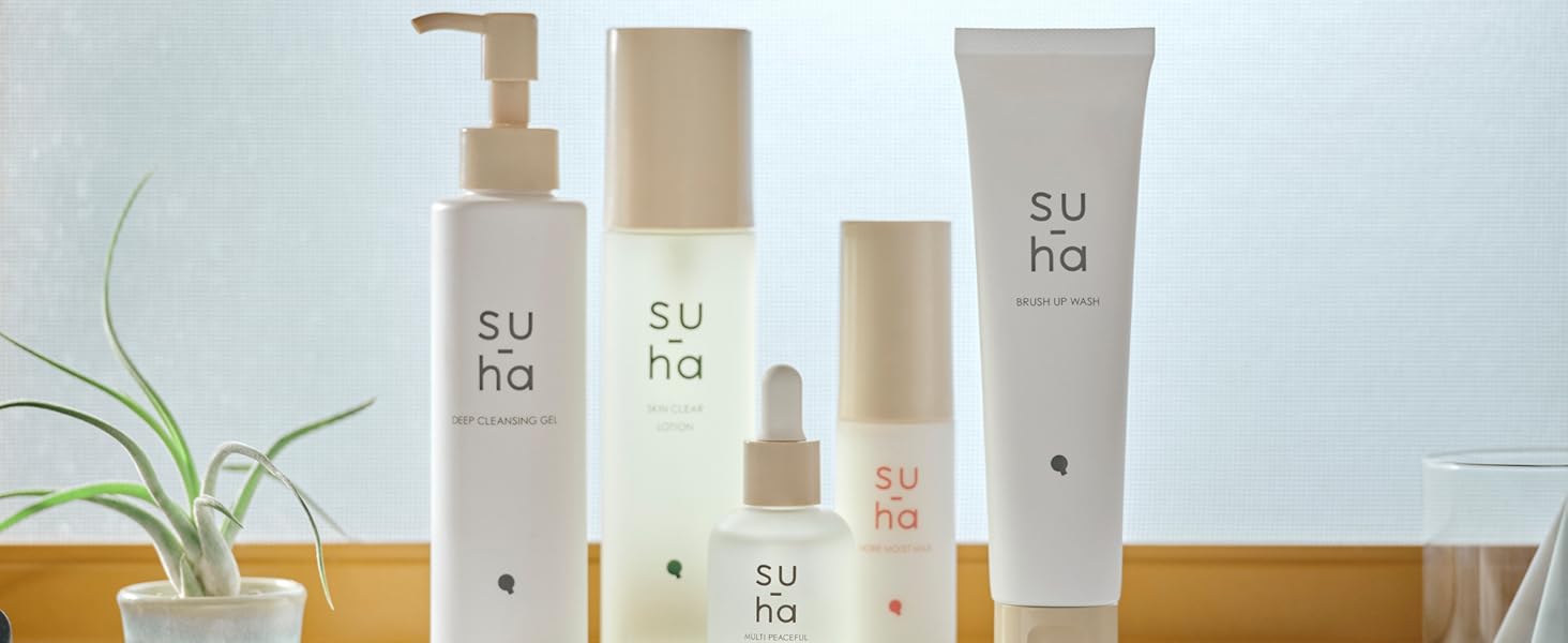 su-haうるおいチャージローション150ml化粧水＋30ml美容液 su-ha うるおいチャージローション | よーじやオンラインショップ