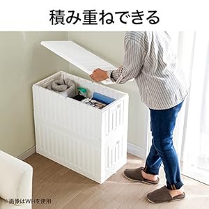 Amazon.co.jp: イーサプライ 折りたたみコンテナ オリコン