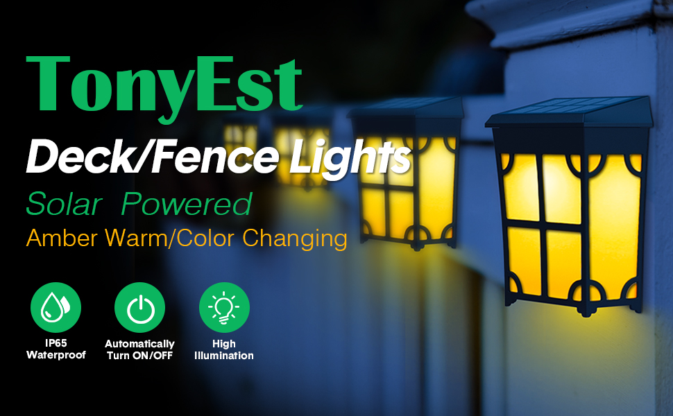 solar lights for deck
