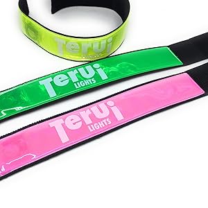 Amazon Terui Lights Osaka Led ランニング ライト アームバンド 反射板 自転車 裾バンド 蛍光 たすき 夜間 ウォーキング サイクリング ジョギング 反射材 バイク グッズ Terui Lights 反射バンド 反射シール