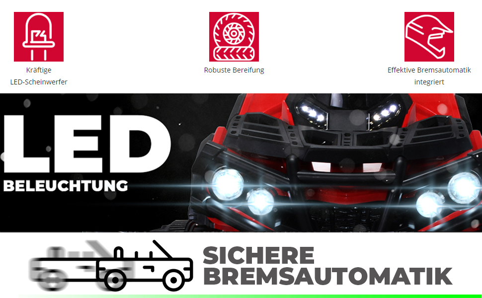 Kinder, Elektro, Quad, Bumper, Offroad, actionbikes, motors