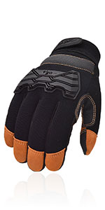 鹿革作業用手袋