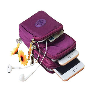 WITERY Crossbody Phone Bag Card Wallet Purse Handbags Shoulder Bag Sport Waterproof Multifunctional Phone Pouch Bag for Women Girls 12 1