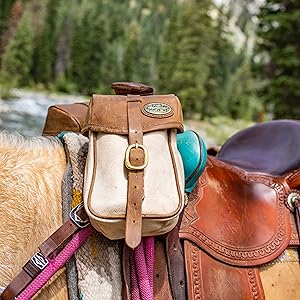 pommel bolsa for endurance saddle
