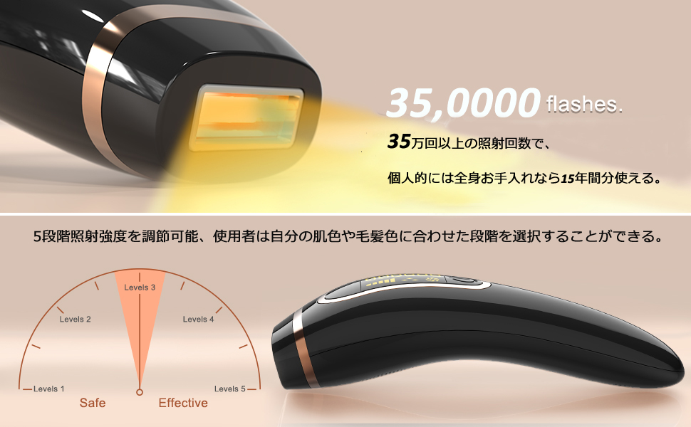 Amazon.co.jp: JIN BISON 3-in-1 Epilator, Light Esomuda Hair