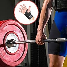 irufa,wrist,brace,support,wrap,band,strap,sport,spacer fabric,weight,lifting