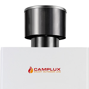 Chauffe-eau à Gaz Camplux BW264C 10L Avec Couvercle De Pluie, Norme GAR Certifiée CE, Utilisation Pour Le Camping, Les RV, Le Lavage Du Cheval 16 1