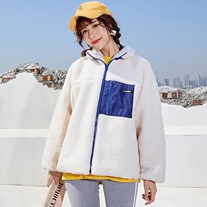 Oversized Boa Jacket