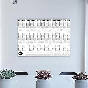 Year Wall Calendar