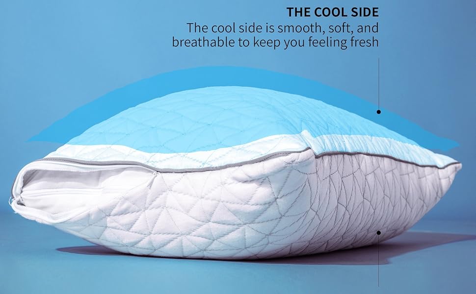 Amazon Com Coop Home Goods Cooling Two Sided Zippered Pillow