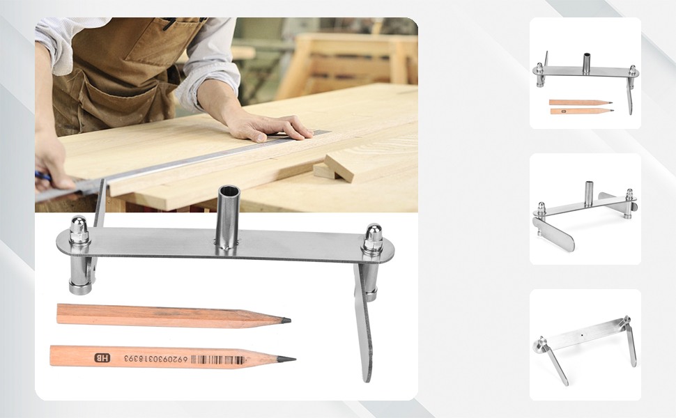 Amazon.co.jp: マーキングセンターファインダー 木工精密ゲージ