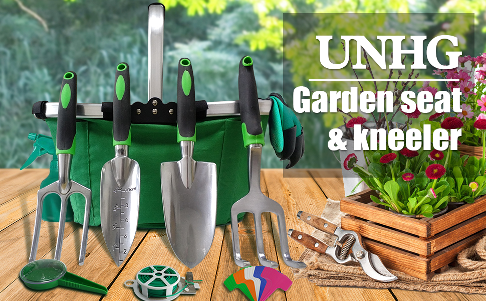 Garden Tools Set with 40 Pieces Hand Tools, Garden Tools