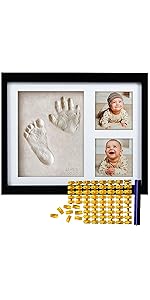 baby lay put print black