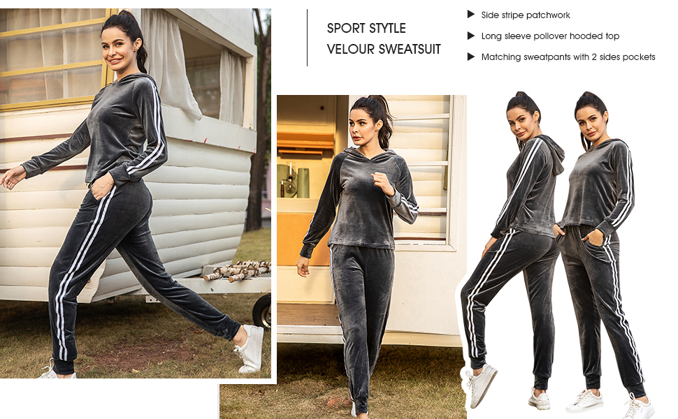 walmart velour sweatsuits