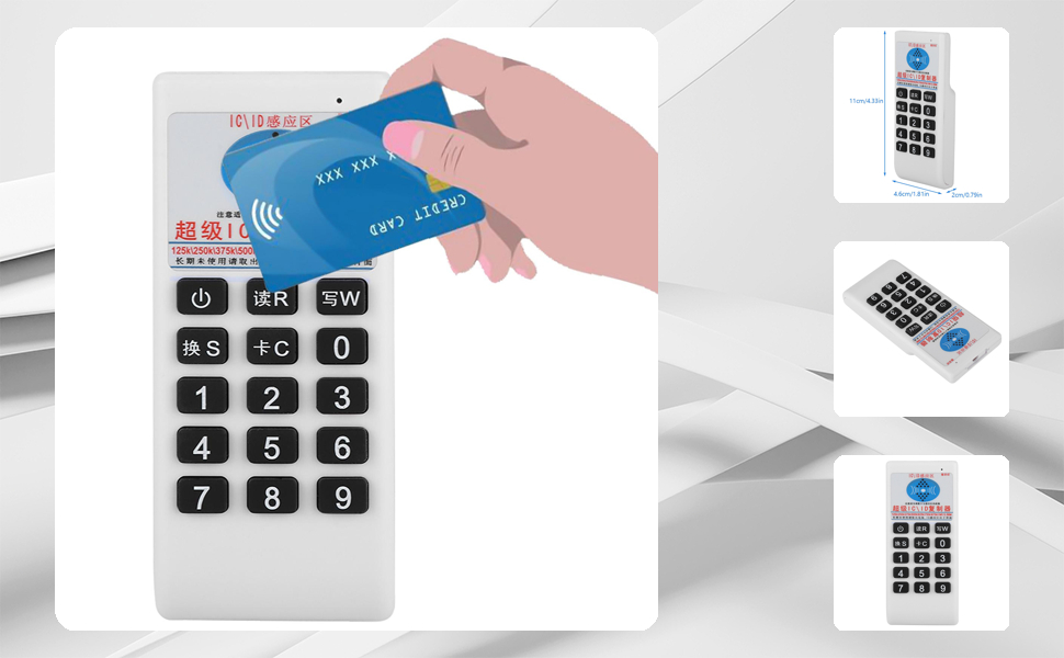 Amazon.com: Duplicator Handheld Ic Id Card Reader Writer