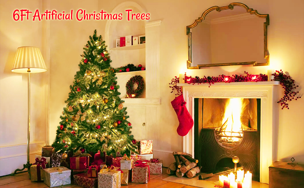 artificial Christmas trees
