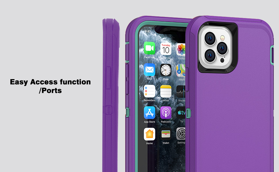 Defense iPhone 12 Case iPhone 12 Pro with Two Screen