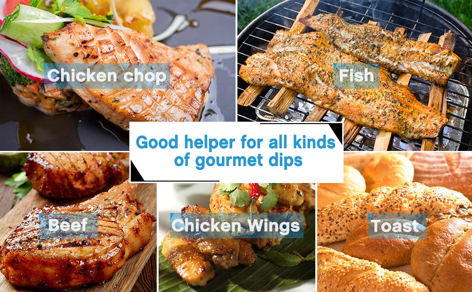 HULISEN 3 Pieces Breading Set, Stainless Steel Breading Pans for Marinating Meat, Chicken, Fish