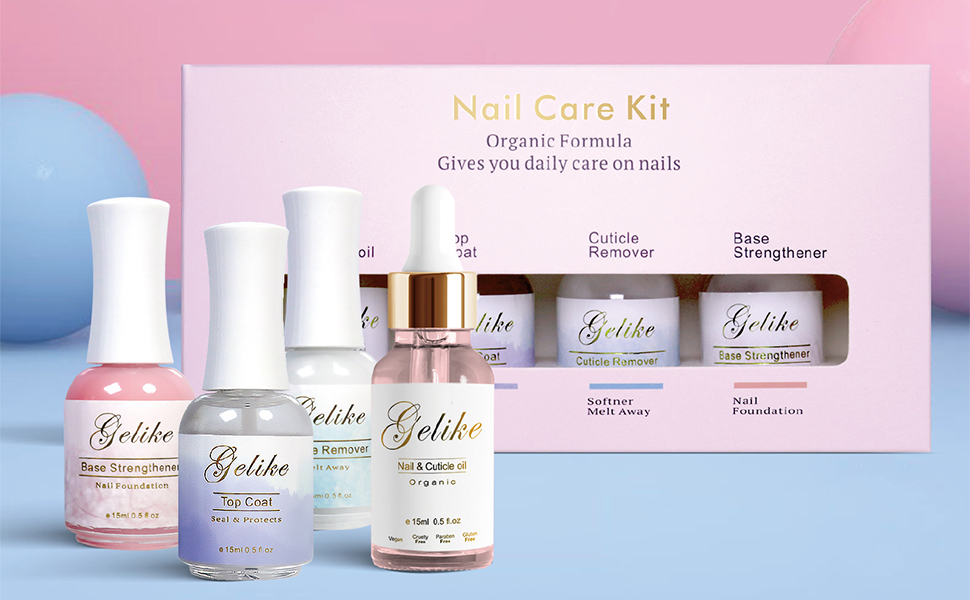Gelike Nail Repair Kit, Repair Strengthen Restore Weak and