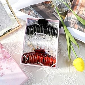 Package of Banana Claw Clips