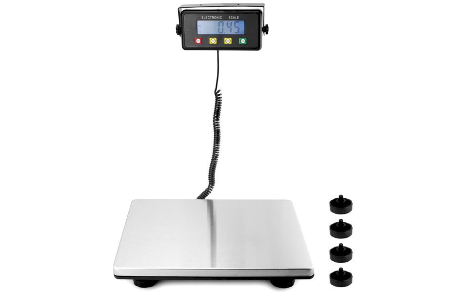 QWORK 400lb Physician Digital Scale, Shipping Scale Medical