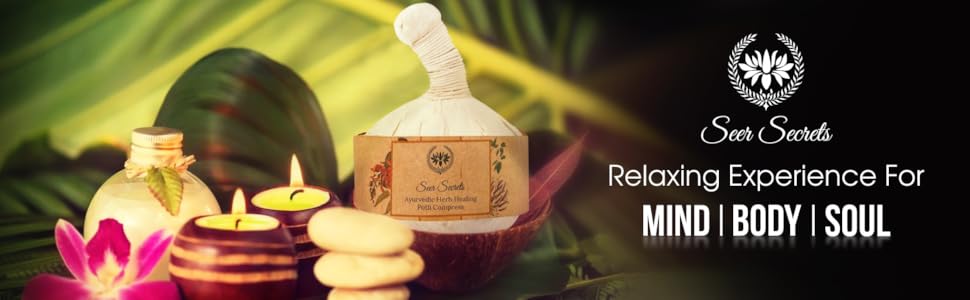 Seer Secrets Ayurvedic Herbal  Compress Potli 